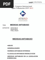 Medidas Antiabuso - Mejía