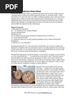 Download Building a Water Wheel by MANNAJANELAGUNA SN26731456 doc pdf