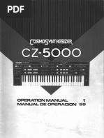 Casio CZ-5000 Owners Manual