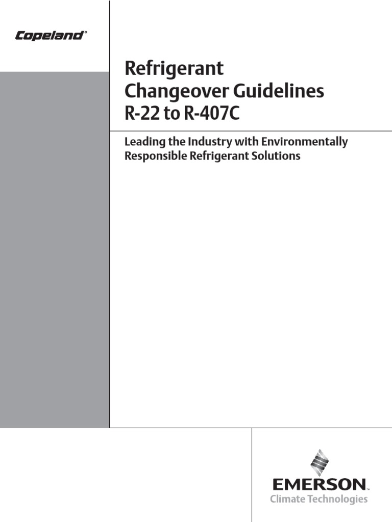RefrigerantChangeoverGuideR22R407C.pdf Gas Compressor Pressure