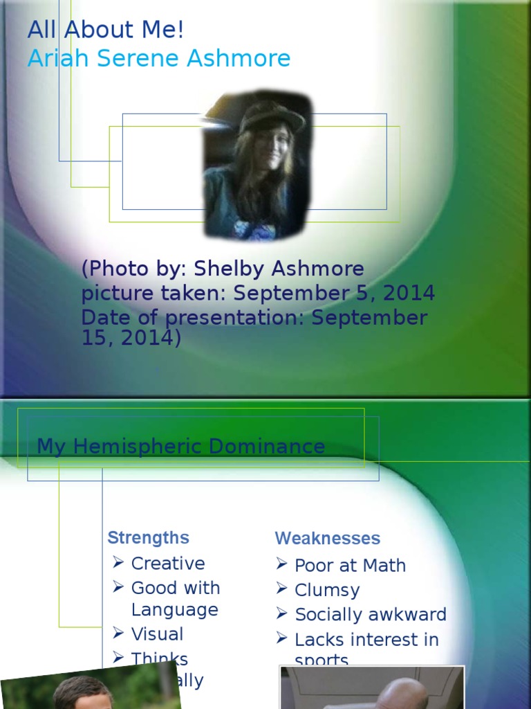 Ariah Ashmore: Personal Profile Overview | PDF