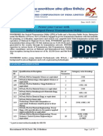 Detailed Advt PhD MTech