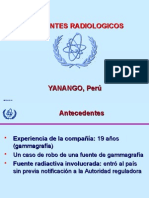 Accidente Radiologico Yanango, Peru