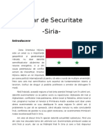 -Siria  Studiu de securitate