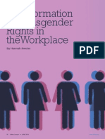 Transformation of Transgender Rights in the Workplace