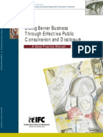 Doing Better Business Through Effective Public Consultation and Disclosure - IFC - 1998