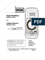 Digital Multimeter: Owner'S Manual