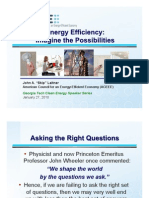 Energy Efficiency: Imagine The Possibilities - Clean Energy Speakers Series