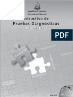 Instructivo Pruebas Diagnósticas Matemáticas 7-11