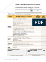 Ficha Controle Entrega de Atividade Complementar