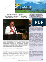 News Sri Lanka Newletter Oct - 2014