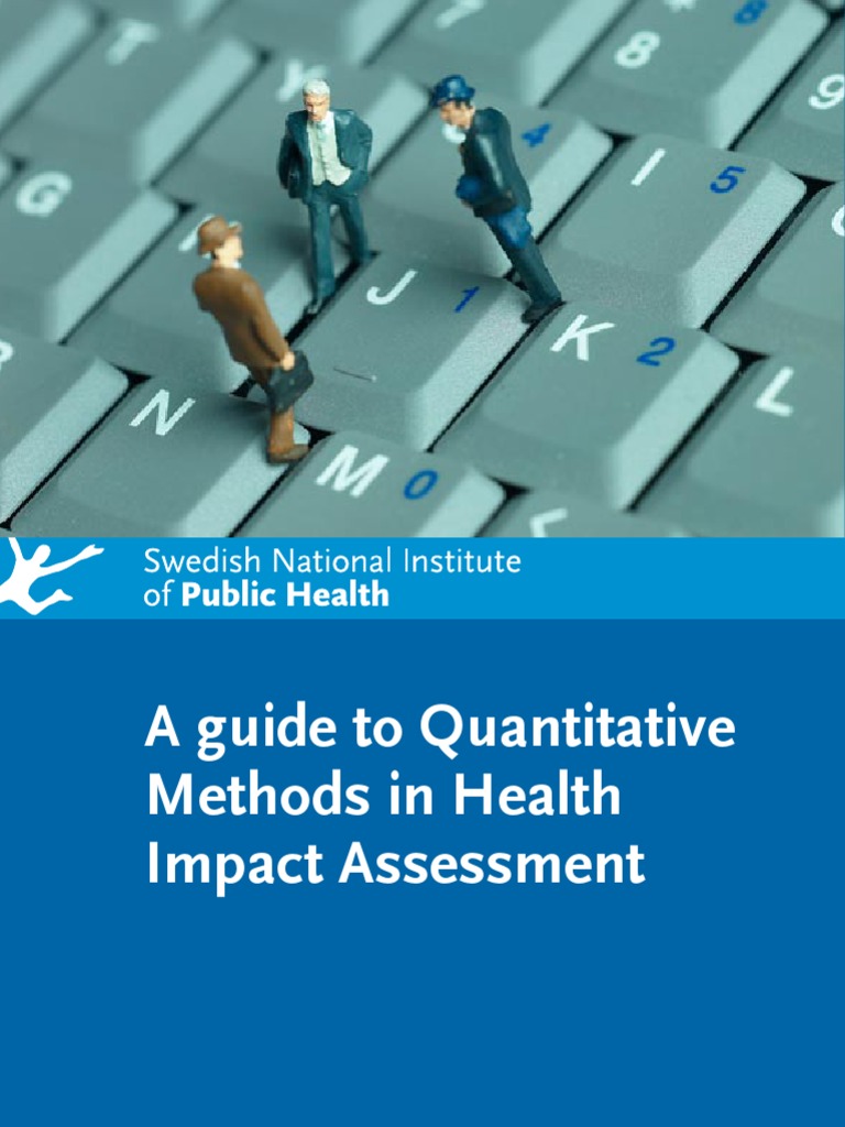 Guide To Quantitative Methods in HIA - SNIPH Sweden - 2008 | PDF ...