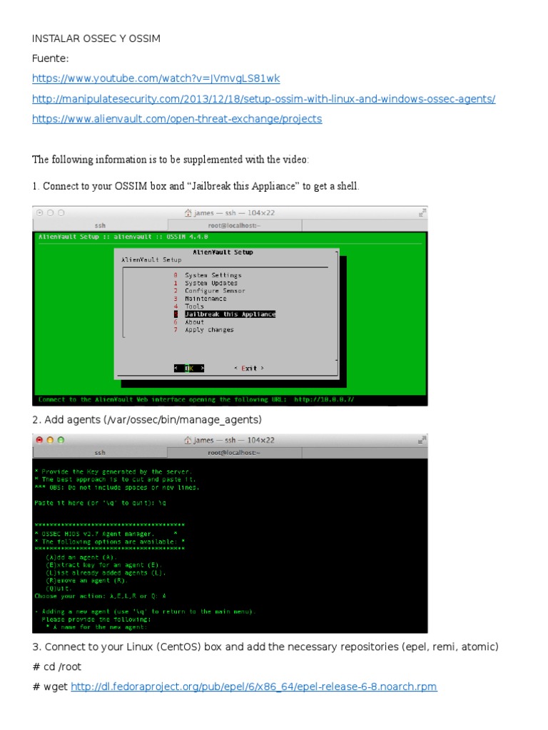 OSSEC | PDF