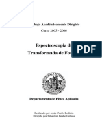 Espectroscopia de Transformada de Fourier