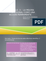 La Mejora Profesional Como Acción Continua. ELVA ALICIA ASCENSIO MANCILLA