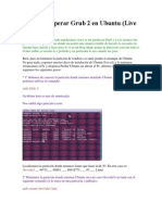 Como Recuperar Grub 2 en Ubuntu