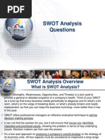 SWOT Analysis Questions