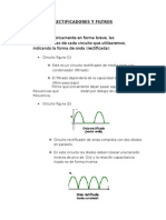 Rectificadores y Filtros