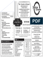 Chops Dinner Menu 10.29.14