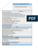 Calculo de Apuração de PIS e COFINS