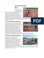 Tipos de Carreras Del Atletismo