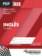 Caderno do Aluno Inglês 3 ano vol 1 2014-2017
