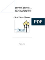 Fulton's Solar Interconnection Agreement