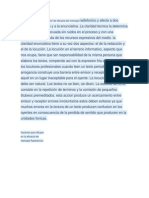 La Claridad Es El Primer Factor de Eficacia Del Mensaje Radiofonico y Afecta A Dos Facetas