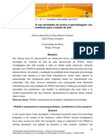 Avaliação Do TPACK Nas Atividades de Ensino e Aprendizagem