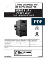 Burnham Series 2PV Install Instructions