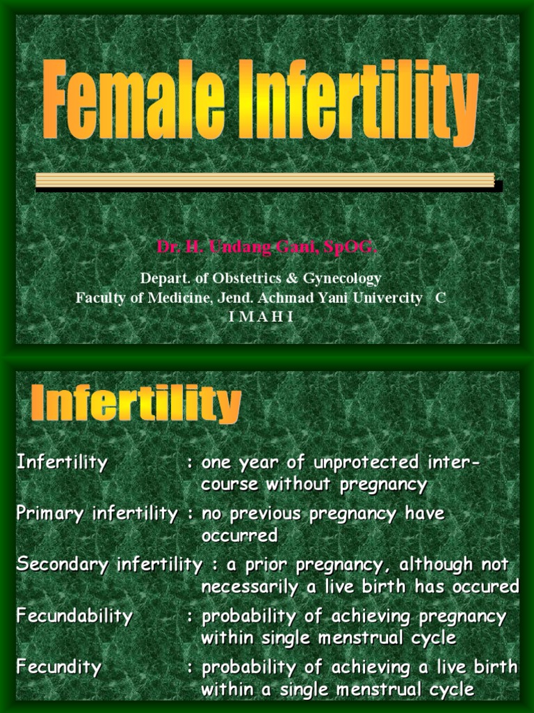 Overview of Infertility Causes and Treatments | PDF | Science & Mathematics