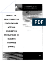 Manual de Procedimientos FAPPA 2012