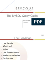 The MySQL Query Cache Presentation