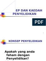 1 PT Konsep Penyelidikan