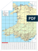 Explore Wales Map 2013