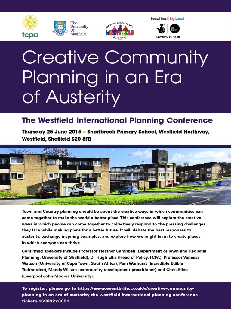 Creative Community Planning in An Era of Austerity The Westfield
