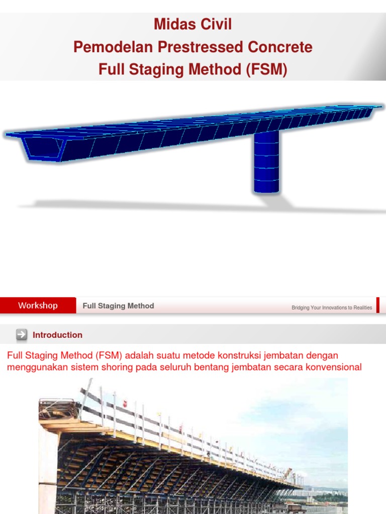 Midas Civil Full Staging Workshop Guide | PDF | Eigenvalues And ...