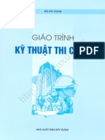 Giáo Trình Kỹ Thuật Thi Công - Ths. Nguyễn Đức Chương