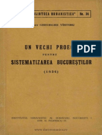 BU-34-Un Vechi Proect Pentru Sistematizarea Bucurestilor