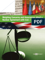 Weighing Concerns and Assurances About A Nuclear Agreement With Iran: A Briefing Book