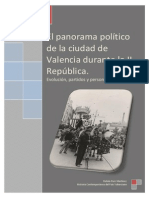 El Panorama Político de La Ciudad de Valencia Durante La II República