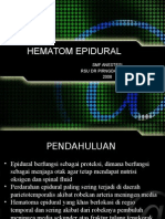 Hematom Epidural