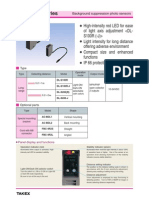 Takex DL-S100R Data Sheet