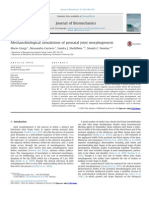 Mechanobiological Simulations of Prenatal Joint Morphogenesis 2014 Journal of Biomechanics