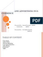 Marketing and Advertising in Ecoomerce