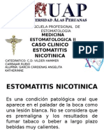 Estomatitis Nicotinica