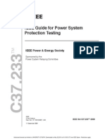 IEEE Guide For Power System Protection Testing
