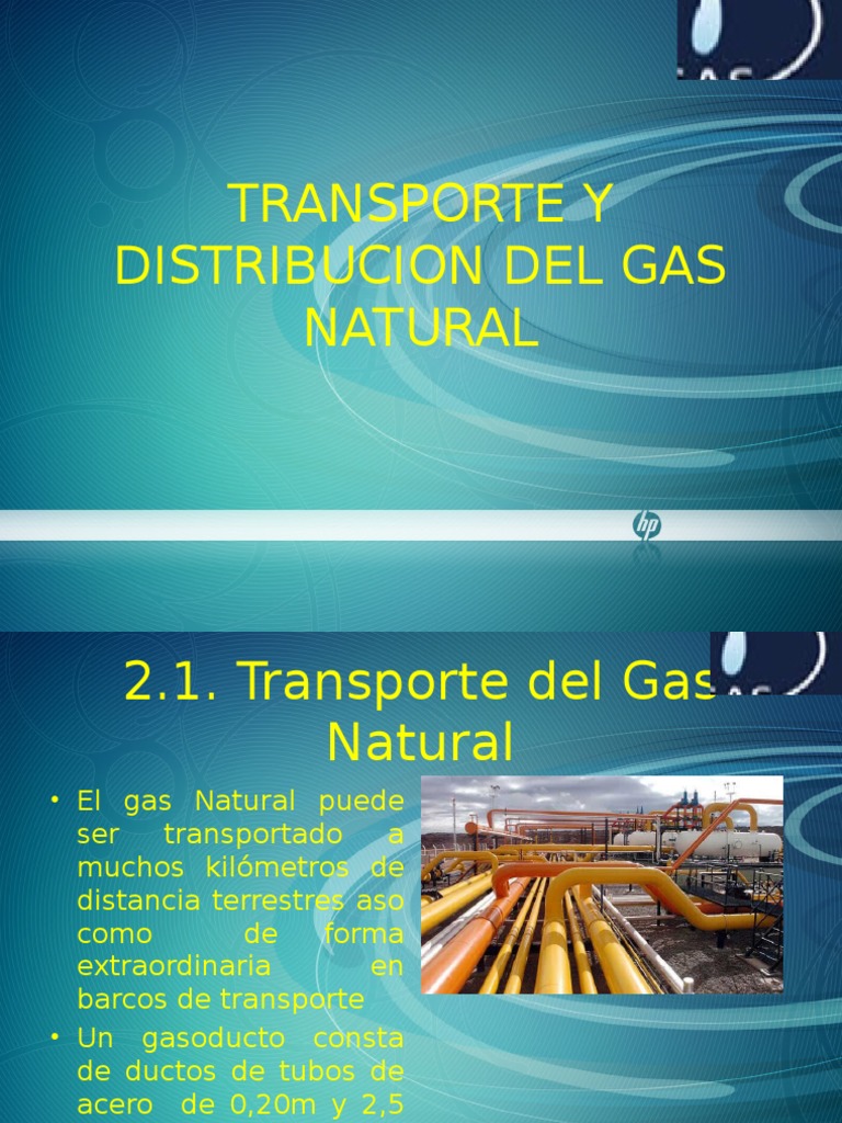 Transporte y Distribución de Gas Natural | PDF