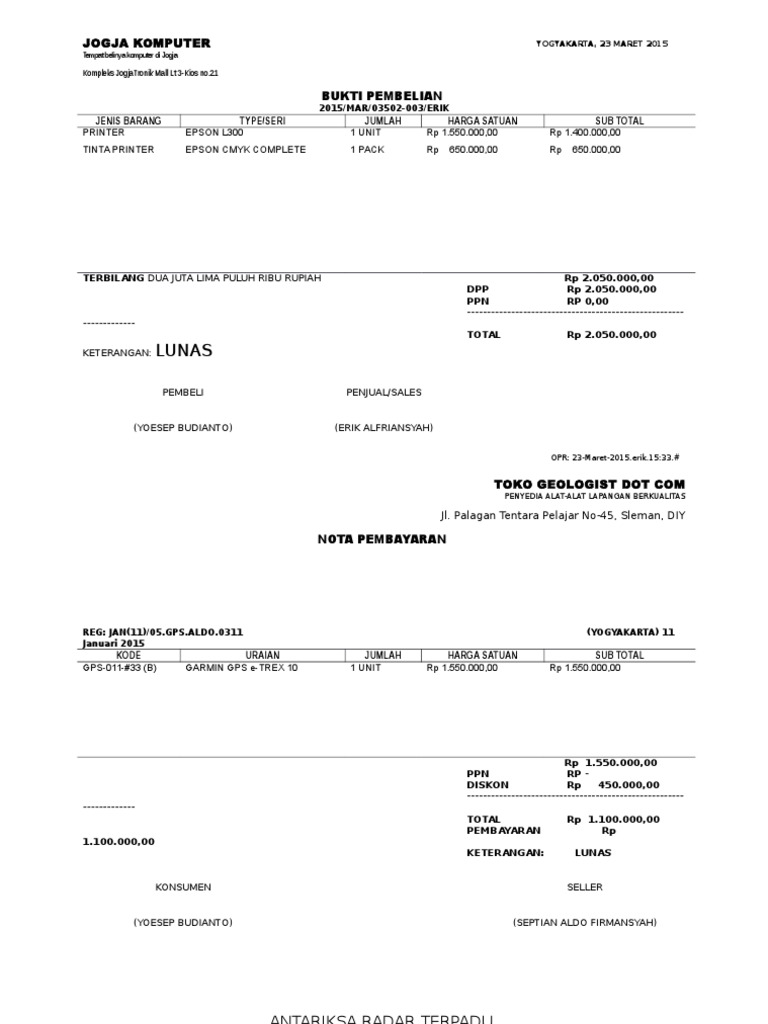 Contoh Nota | PDF