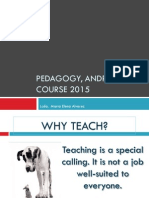 Pedagogy - Andragogy 2015